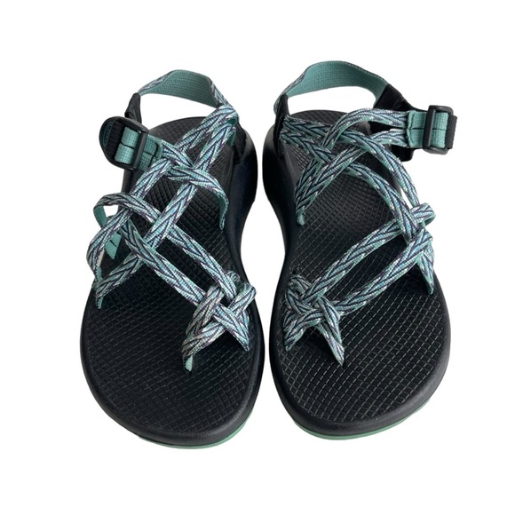 Chaco ZX Classic Strappy Sandals Women’s Size 8 Cushioned Blue - Picture 1 of 8